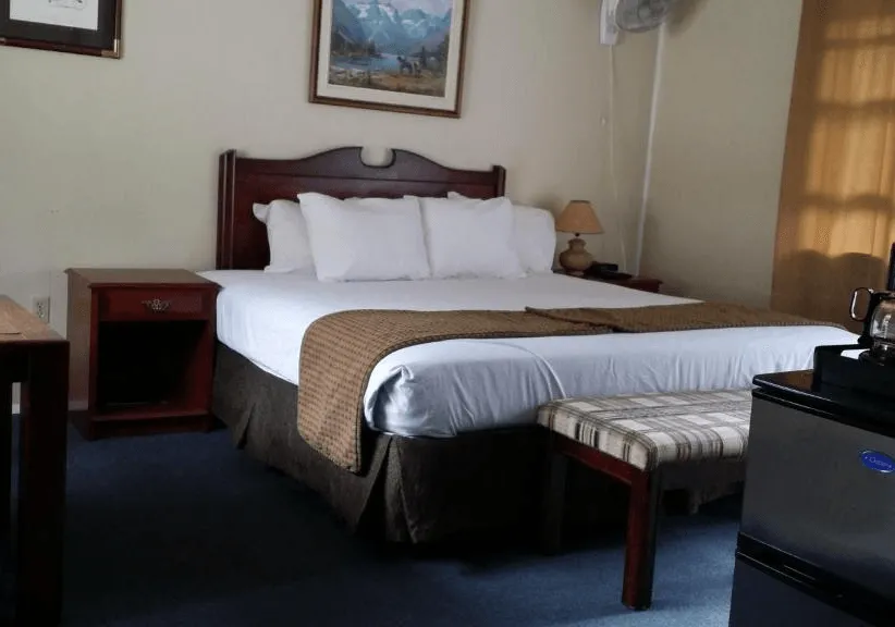 A room at the Apple Tree Inn, Radium Hot Springs, BC