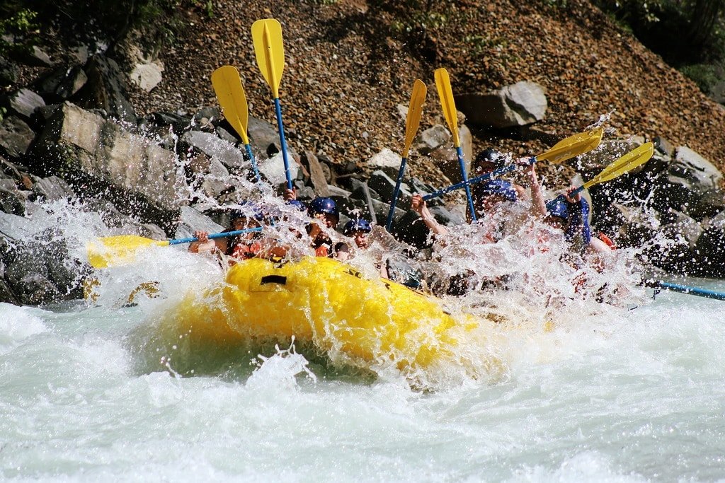River Rafting in Radium Hot Springs, BC